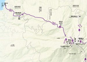 薬王院コースマップ