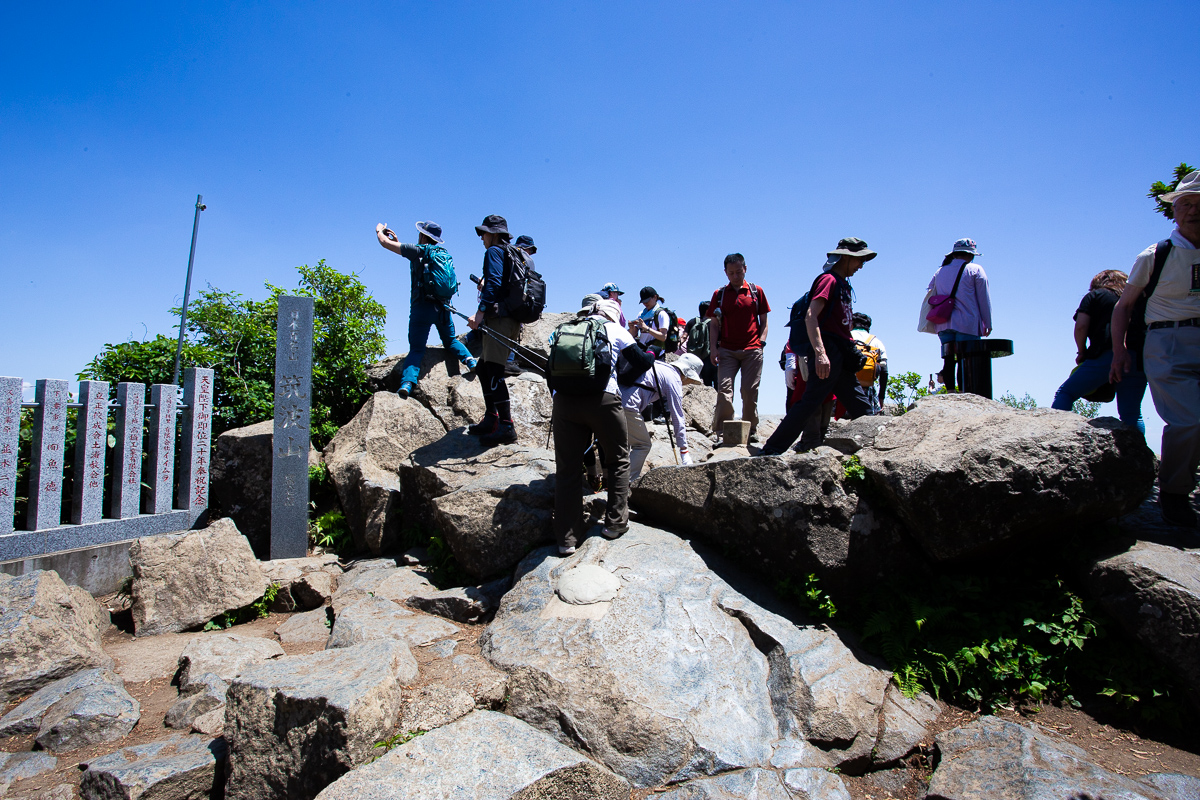 筑波山 山頂連絡路 男体山 女体山 2つの山頂をつなぐ人気コース 筑波山 Mount Tsukuba