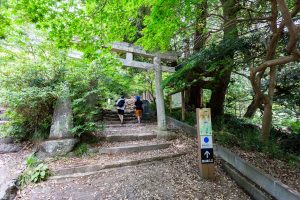 筑波山登山「御幸ヶ原コース」登山口付近