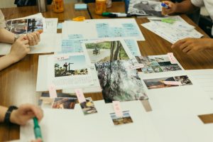 茨城県北ロングトレイル ワークショップの様子