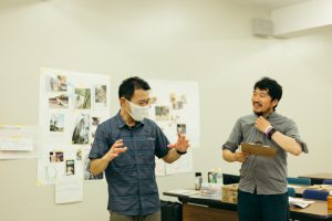 原忠信さん（写真右）と和田幾久郎さん（写真左）