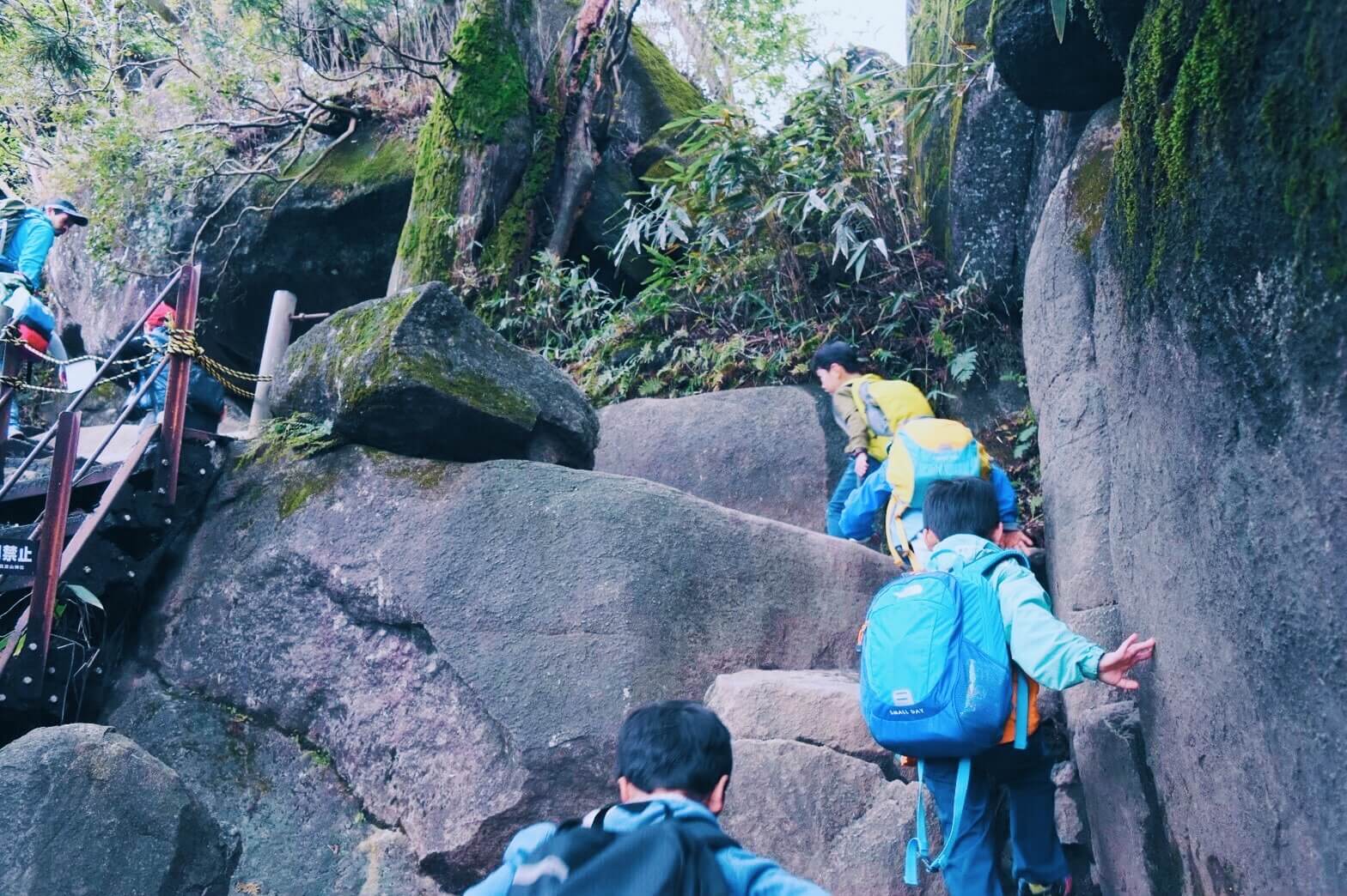 筑波山おたつ石コース登山